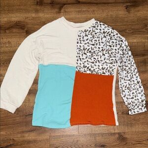 Colorful Patchwork Shirt